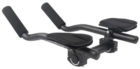 Genérico Manillar De Descanso TT De Aleación De Aluminio Dividido For Piezas De Ciclismo De Triatlón Y Carreras De Bicicletas De Carretera