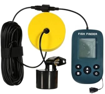 Caméra de pêche sous-Marine, Détecteur De Poisson sans Fil avec Écran Sonar Filaire sous-Marin Visuel HD, Ultrasonique, Dispositif Pêche pour Bateau(Wired)