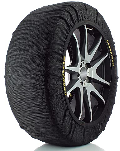 Goodyear 10645, Cadenas de Nieve Textiles para Coche con Calcetines de Nieve, Talla XXL con Ö-Norm V5121