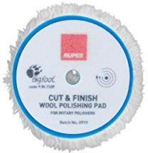 RUPES Cut & Finish Rotations Wolle Polier-Pad Ø150mm für Ø125mm Stützteller, 1 STK.