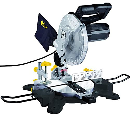 Vigor 9031004 Troncatrice Vtr-210 Combinata, 1650 W, Nero