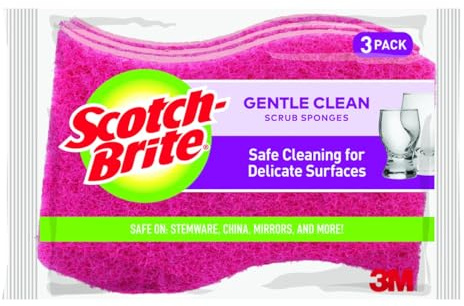Scotch-Brite Spugna, multicolore, 3 pezzi (confezione da 8)