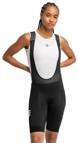 SIROKO - Cuissard Vélo pour Femme Kaufmann - L - Noir