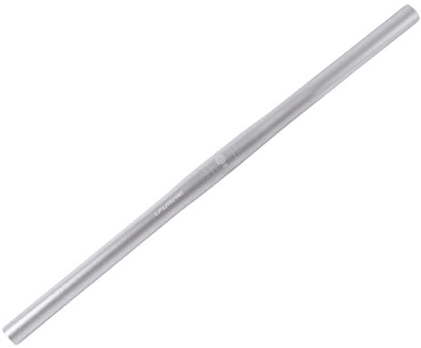 LHHL 25,4 mm MTB Mountainbike Lenker Fahrradlenker 540/580 mm flache Aluminiumlegierung MTB Lenker (Farbe: Silber, Größe: 540 mm)