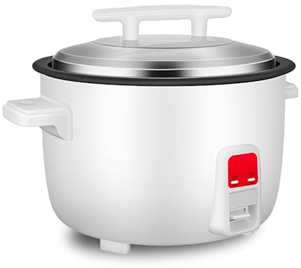 Cuiseur à riz commercial 13 L grande capacité, grand cuiseur à riz à l'ancienne, pour 13 à 28 personnes, pour cantine, hôtel, hôtel commercial
