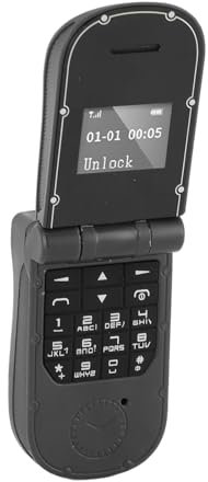 Annadue Téléphone à Clapet 4G débloqué, Petit Téléphone Portable à Rabat avec Liste Noire de Messages débloqué, Téléphone Pliable avec Faible Rayonnement pour Femmes Enceintes, Garçons