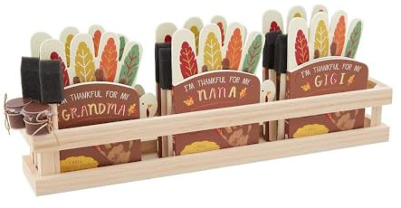 Mud Pie Thankful for Gigi Handprint Book Set