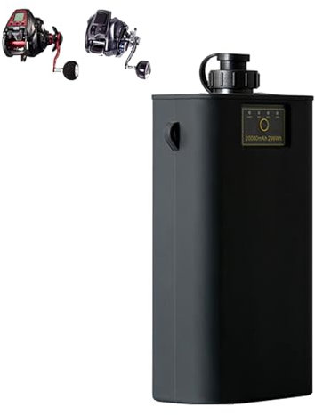 HJGHY Batería de Litio para cabrestante eléctrico de 14,8 V, 10 000 mAh y 20 000 mAh, para Carrete de Pesca de 14,8 V, para Pesca en el mar, con Asistencia eléctrica.,14.8v,20000mAh