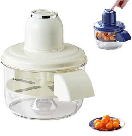 Máquina peladora eléctrica de uvas, peladora automática de ajos y frutas pequeñas, peladora de ajos y tomates cherry, fácil de usar para el hogar, cocina comercial