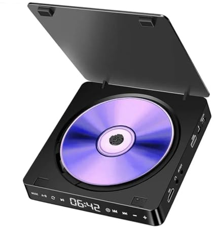 DVD-spelare KC-708 HD 1080P Bärbar CD VCD Hifi Stereo Videospelare Work for TV Projector