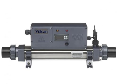 Elecro Réchauffeur Vulcan Digital Titane 9kW Mono Piscine Hors-Sol et enterrée