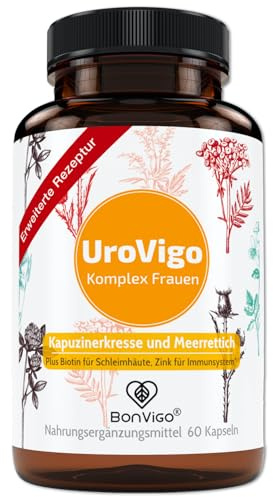UroVigo FÜR DIE FRAU - Vit. A unterstützt Schleimhäute, Zink Immunsystem