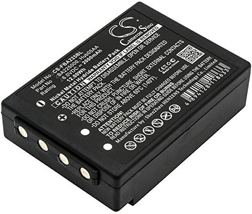 CS-FBA225BL Batterie 2000mAh Compatible avec [HBC] Linus 6, Radiomatic Eco, Spectrum 1, Spectrum 2, A, B, Technos remplace 005-01-00615, BA205000, BA205030, BA206000, BA206030, BA225000, BA225030, BA