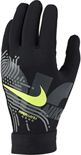 Nike Herr Academy HPRWRM-HO20 handskar, svart/vit/volt, S