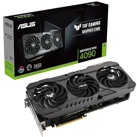 ASUS TUF Gaming GeForce RTX 3090 24GB GDDR6X Gaming Graphics Card with award winning reliability, cooling and performance TUF-RTX3090-24G-GAMING