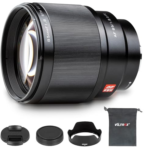 VILTROX 85mm f/1.8 F1.8 Mark II Vollrahmen Prime Autofokus für Sony E-Mount A7II A7III A7RIII A7SIII A7II A7RIV A9 A6600 A6500 A6400 A6300 A6100 A6000 A5100 A5000 A7C