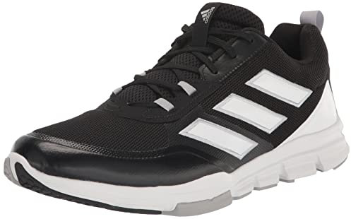 adidas Män Speed Trainer 3.0 crosstrainer, Kärna svart vit silver metallic, 38 2/3 EU