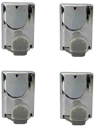 2 Pezzi/4 Pezzi/8 Pezzi Ganci Inferiori per Porta della Doccia/rulli per Porta della Doccia/Ganci Inferiori per Porta della Doccia (Taglia : 4pcs)