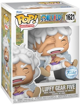 Funko POP! Animation: One Piece - Gear 5 Luffy | Offizielles Anime Merch - Vinyl Sammelfigur als Regal Deko - Geschenkidee zum Geburtstag für Fans und Sammler