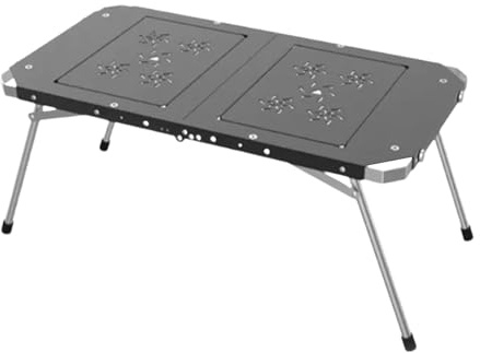 Table pliante en aluminium – Table de camping, table de salle à manger pliable | Table de cuisson pliable, table réglable en alliage d'aluminium pour la cuisine en plein air, les voyages, les
