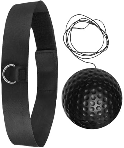Generisch Box-Training Reflexball Set mit Boxbällen, 1 Verstellbares Stirnband, Boxtraining Trainingsgerät für Reaktion, Agilität, Schlaggeschwindigkeit, Kampffähigkeit