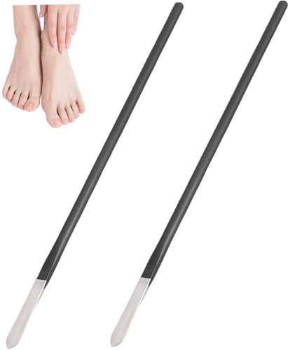 2pcs Foot Corn Remover Tool, Couteau pédicure en acier inoxydable sans glissement, Scalpel de 6 pouces à pied pointu, outils de pédicure professionnel remplacement pour la boutique..
