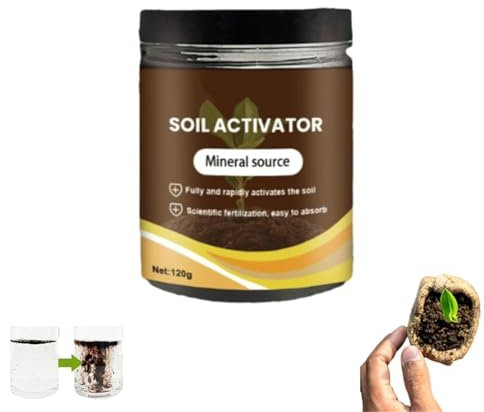 Activateur de sol pour plantes, activateur de sol biologique et engrais pour plantes, activateur de nutriments pour racines, engrais pour plantes horticoles, entretien nutritionnel pour terreau et sem
