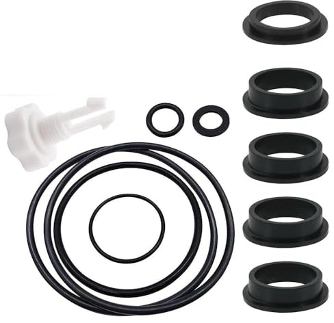 KBIBCK Sandfilter Ersatzteile für Intex Sandfilterpumpen, Dichtungsring Poolpumpe, Pool Zubehör für Intex Pool Dichtungen, Poolzubehör Inkl 1 Luftablassventil 11 O-Ring, 25013 Sandfilteranlage