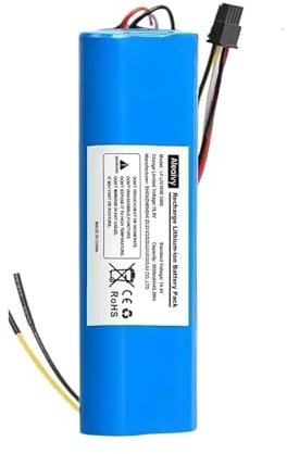 Batería De Iones De Litio De 14,4 V, Compatible Con CECOTEC, Compatible Con CONGA, 3090 3091 3092 1690 1890 2090 Robot Aspirador Baterías De Repuesto Accesorios(3500mah)