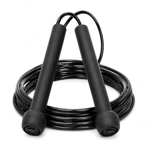 Adjustable Skipping Rope Length for Men Women Ladies Teens Fitness Exercise Jumping Jump Speed Workout Sport Boxing Gym Training Cardio Sports indoor Outdoor Ropes Senior Strength Training