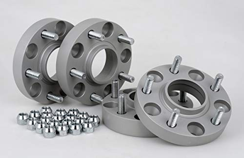 Spurverbreiterung Aluminium 4 Stück (20/30 mm pro Scheibe / 40/60 mm pro Achse) inkl. TÜV-Teilegutachten kompatibel mit FORD KUGA II (DM2) (05/2012-)