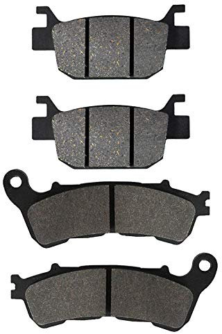 AHL Compatible para pastillas de freno delanteras y traseras de motocicletas SH 300i A7/A8/A9/AA/AB/AC (ABS Model) 2007-2013