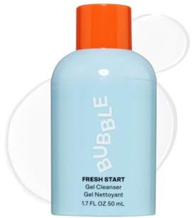 Bubble Skincare Fresh Start Gel Face Cleanser for Oily Skin, Travel, 50 ml
