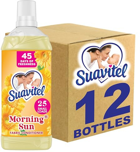 Suavitel Fabric Conditioner, Fabric Softener, Morning Sun Scent, 25 fl oz