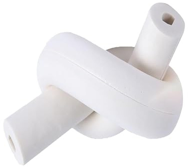 AgaShi Weiße Schaumstoffrohrisolierung, 1 m x 18–32 mm ID x 6 mm Wandstärke, wasserdicht, sonnenfest, Isolierrohr für unterirdische Wasserleitungsschläuche