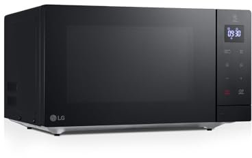 LG MH7032JAS - Microonde con griglia e display a LED, 30 litri e 900 W, 5 livelli di potenza, funzione grill 1000 W, cucina più veloce, mantiene il sapore, facile pulizia, colore nero