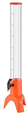 Dispensador de Cerveza Dispensador de torre de bebidas de cerveza con tubo de hielo y toque, Torre de jugo de barril recto, 1,5 l / 3L Cerveza Máquina de herramientas Accesorios Club, Naranja Dispensa