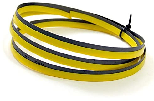 ZoRHac Bandsägeblätter, Bandsäge, 5 Stück 1140 mm x 1 m x 0,65 mm 10–14 Zähne Bandsägeblätter for Metallbandsäge