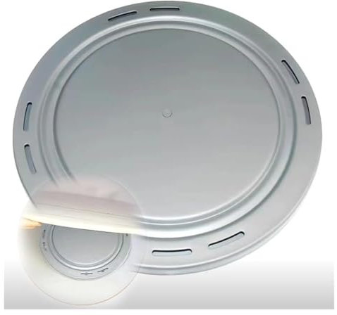 Drehteller aus Aluminiumlegierung, Runde drehbare Schwenkplatte, Hochleistungs-Drehlager-Drehtellerlager, Schwenkständer aus Stahl(60cm(24in))