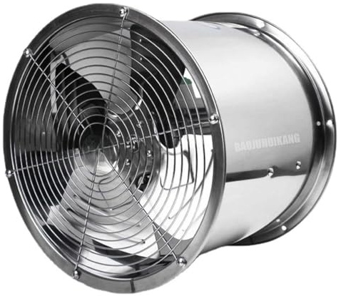 BAOJUHUIKANG 370W,Aspiratore da Cucina e Magazzino a Parete, Ventilatore ad Alta velocità, Cappa aspirante, Ventilatore Portatile, Adatto per Cucina Domestica e Magazzino