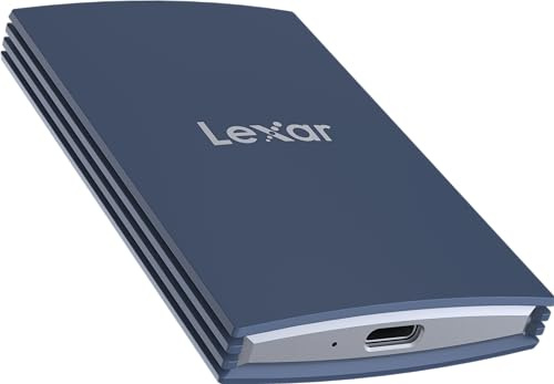 Lexar Armor 700 Disque Dur SSD Portable 8 to – Jusqu'à 2000 Mo/s en Lecture et écriture, USB 3.2 Gen 2x2, Robuste IP66 résistant à l'eau et à la poussière, Compatible avec PC, Mac, iPad, iPhone 15/16