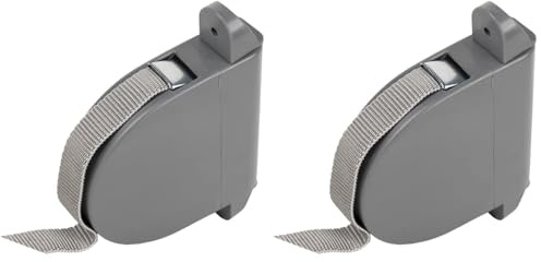 Cofan Recogedor para persianas | Recogedor abatible | Fabricado en PVC | 6 m x 14 mm (Paquete de 2)