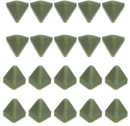 Gatuida Materiale Abrasivo in Resina Triangolare 15 Mm per Buratti Vibranti, Supporti per Lucidatura a Umido e Riempitivo per Finitura Superfici di Pietre Preziose, Confezione da 500 G