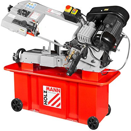 Holzmann – Bandsäge, Metall, absenkbar, automatische Abschaltung, Durchmesser180 mm, 400 V, 750 W, BS 712TOP Holzmann
