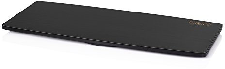 Prosumer's Choice - Soporte Giratorio de bambú Natural para televisor LED o LCD, Base de 31 Pulgadas, Color Negro