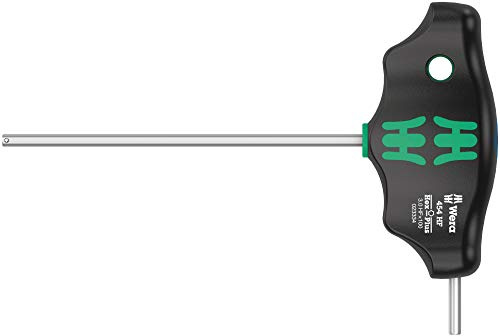 Wera 05023334001 454 HF T-Handle Hexagon Screwdriver Hex-Plus with Holding Function 3 x 100 mm
