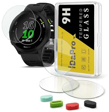iDaPro Screen Protector for Garmin Forerunner 55/45/45S, 9H Glass