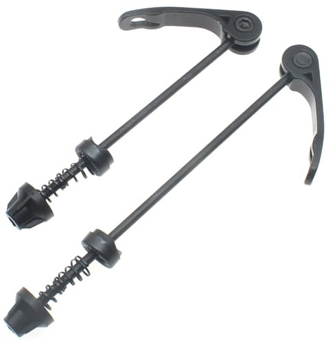 FDXGYH 1 Pair Bike Wheel Hub Front and Rear Skewers Clip Quick Release Bolt Lever Axle Set Mountain Bicycle Accessories for Mountain Bike