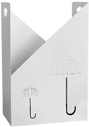 Umbrella Stand Freestanding Metal Umbrella Stand, Umbrella Holder with Removable Drip Tray, Umbrella Bucket Storage Shelf, for Home, Entryway, Office, Hotel and Supermarket Umbrella Holder ( Color : W