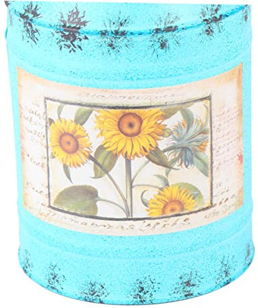 PRETYZOOM Blumengesteckkessel Aus Eisenblech Handgefertigt Kesselförmiger Übertopf Für Garten Und Zuhause Retro-garteneimer Als Dekorativer Behälter Für Pflanzen Und Blumen